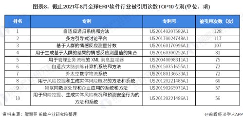 收藏 2021年中国ERP软件技术发展现状及竞争格局分析 专利总价值将近9亿美元
